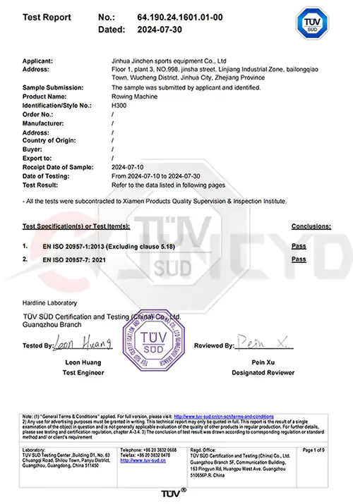 Rowing Machine EN957